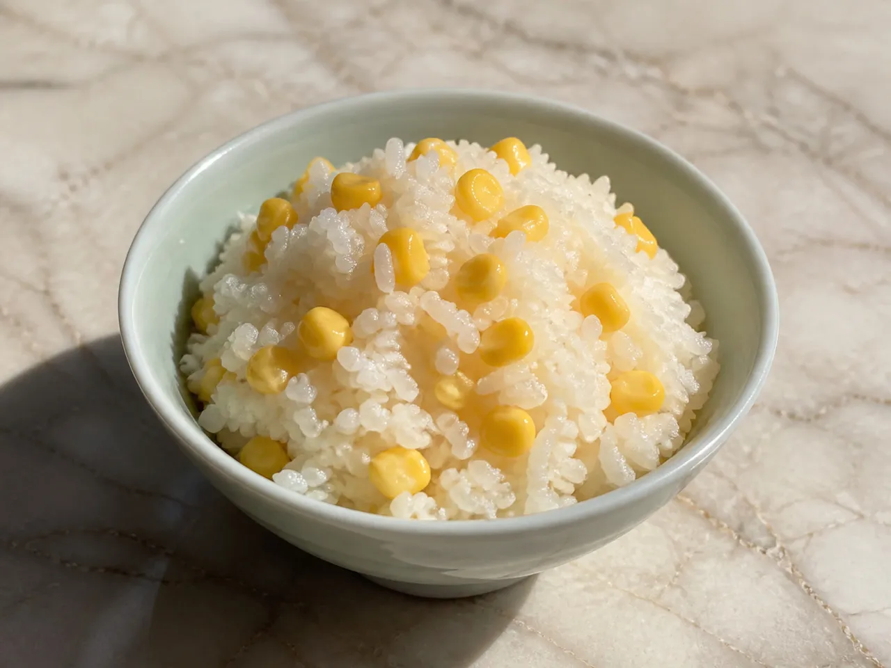 玉米珍珠饭成品