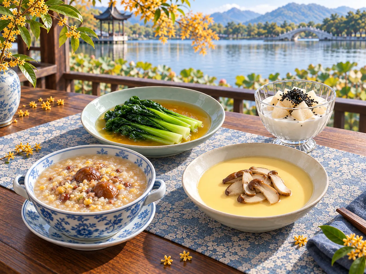 早餐 · 栗香晨露组合成品